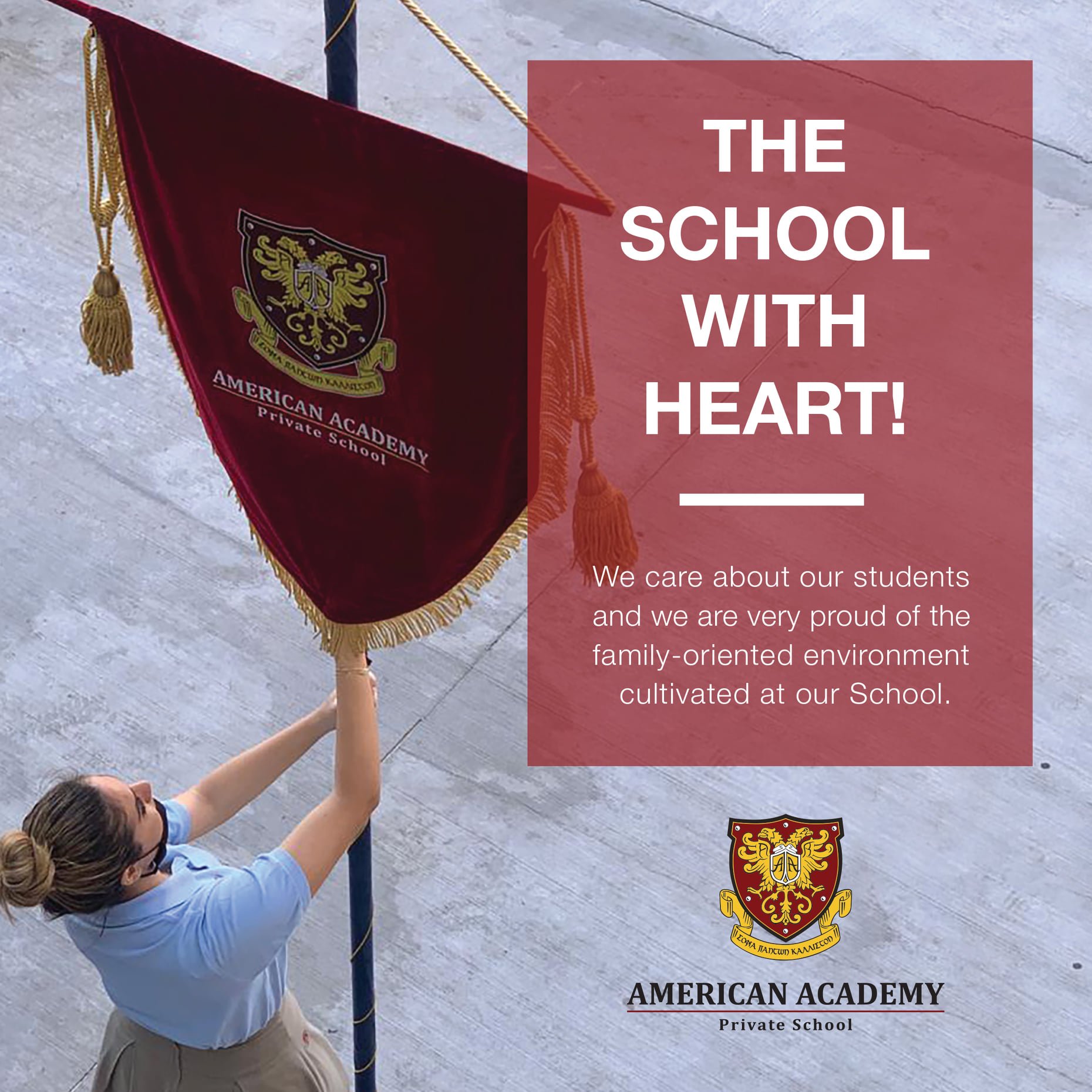 The school with heart ! | AMERICAN PRIVATE SCHOOLS LTD