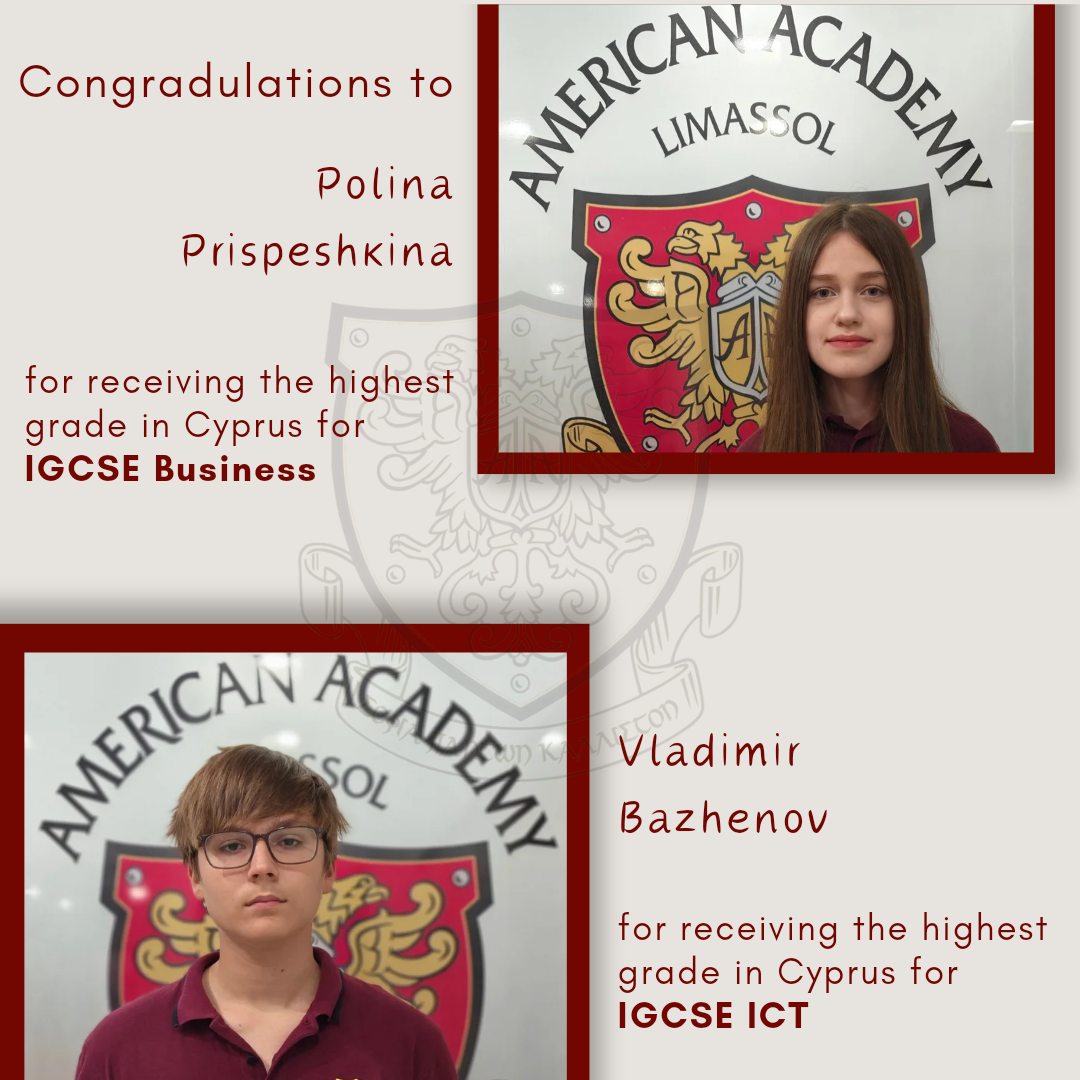 Highest grade in Cyprus - IGCSE