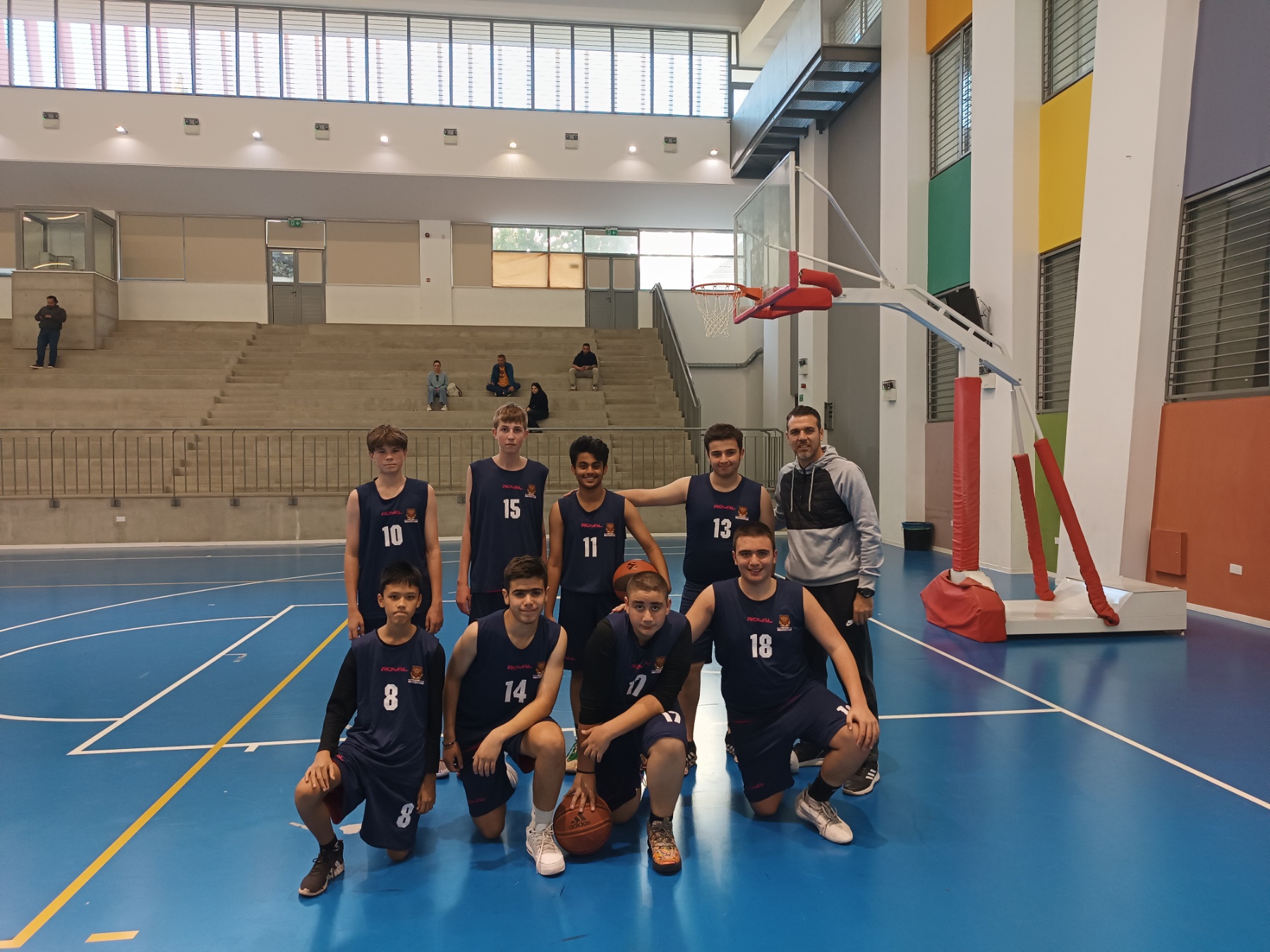 U14 Boys Basketball team