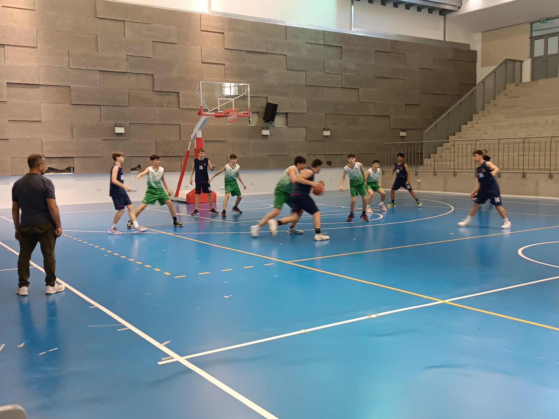 U14 Boys Basketball team