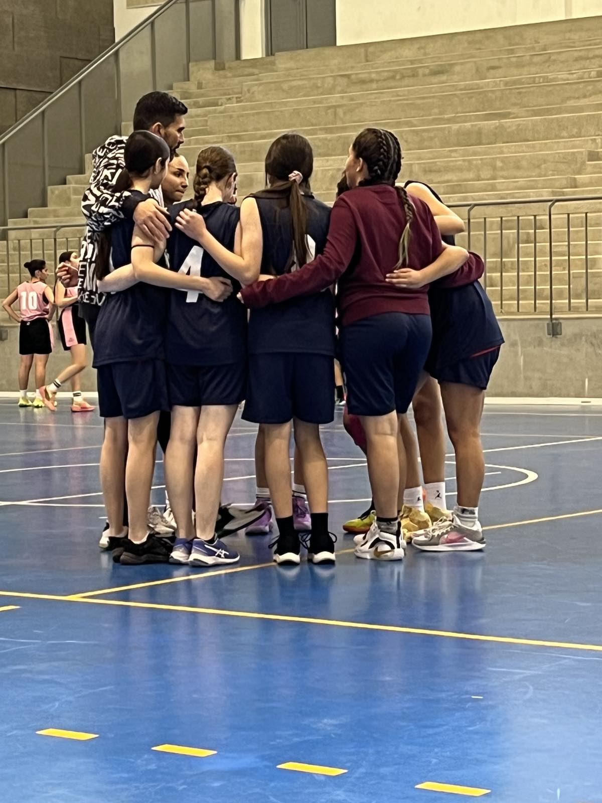 Our Secondary school girls' basketball team