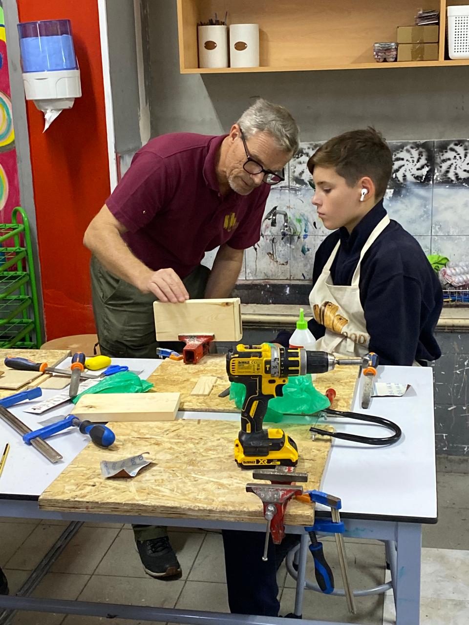 students become craftsmen