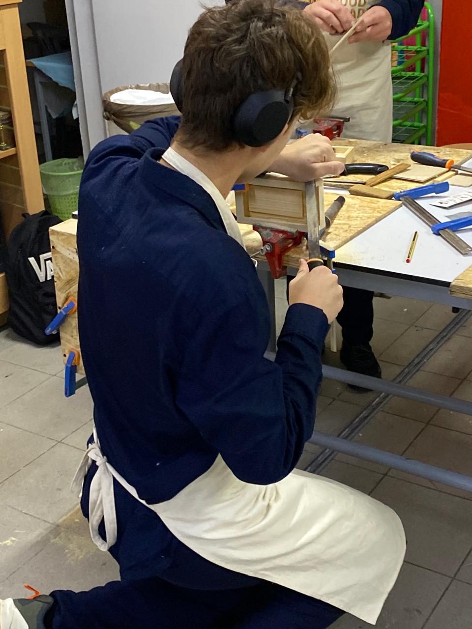 students become craftsmen